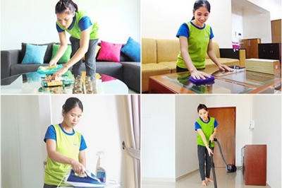 Dịch vụ vệ sinh nhà cửa chuyên nghiệp ở Hà Nội